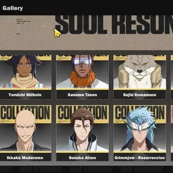 BLEACH: Soul Resonance Accounts NuverseSEA|LV 59|9 SSR [Grimmjow-Res,Toshiro,Aizen image 1