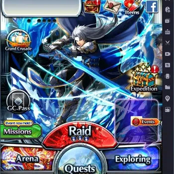 Grand Summoners Accounts End-Game Global | Rank 133 |392 Crystal|20 Ascend|Houka Inumuta TW|Ultimate Paladin Roy TW|Touma