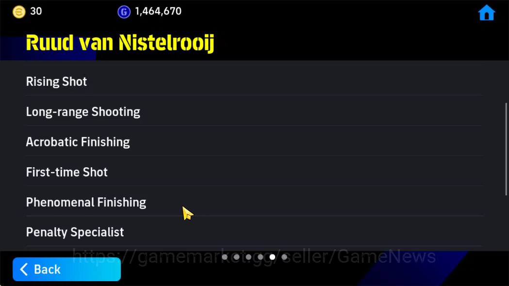 eFootball Accounts Mid-Tier Mobile|BlitzCurler(NeymarJr),VisionaryPass(Rijkaard),L Messi,Willpower(Dirk Kuyt),Phenom 11