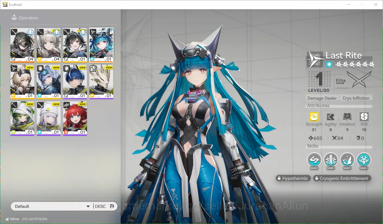 Arknights: Endfield Accounts NA/EU Lv 2 | Day 1 | Fresh Starter Last Rite + 4 S image 2