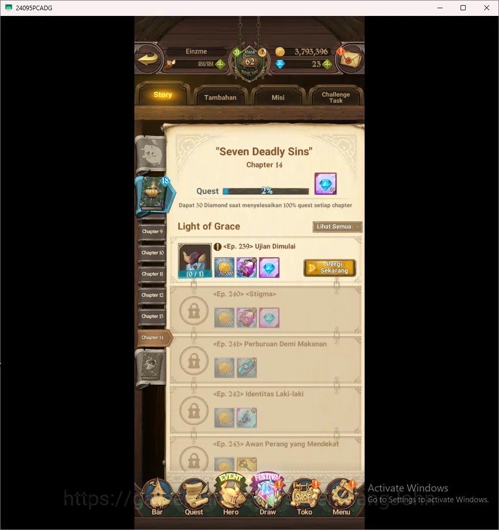 The Seven Deadly Sins: Grand Cross Accounts ASIA | 1,7M CC | 1 LR Elizabeth | 4 UR Merlin&Esca image 10