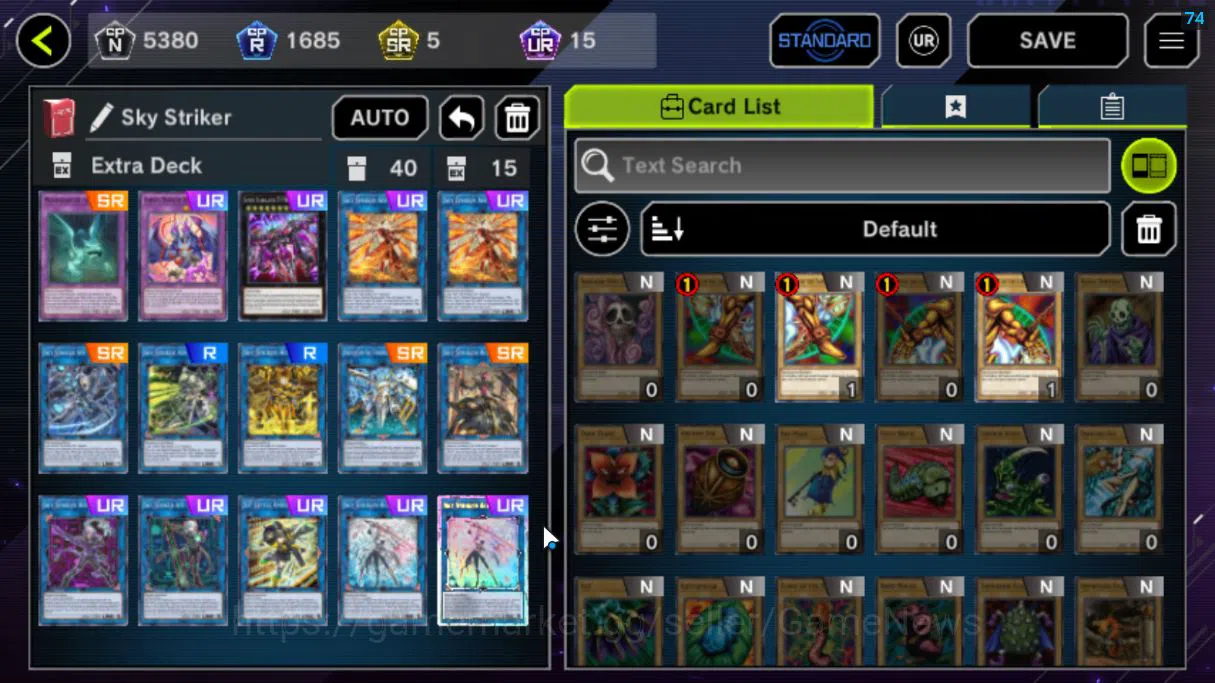 Yu-Gi-Oh! Master Duel Accounts Lv 18|20 Deck|VSK9,SkyStriker,DracotailMaid,Yummys image 15