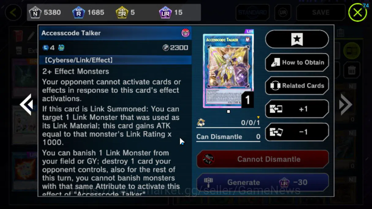 Yu-Gi-Oh! Master Duel Accounts Lv 18|20 Deck|VSK9,SkyStriker,DracotailMaid,Yummys image 6