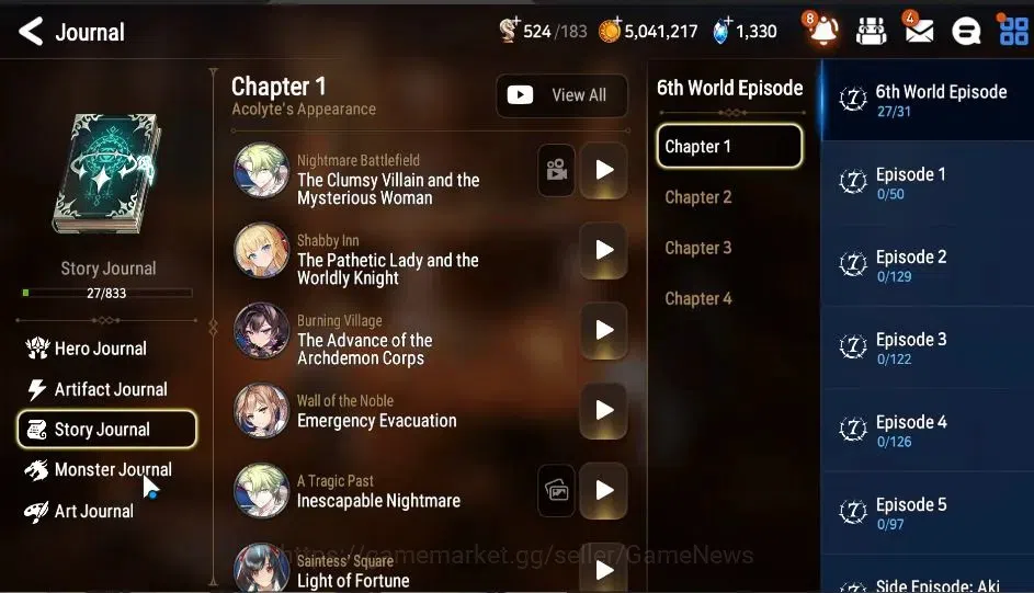Epic Seven Accounts GLOBAL Unverif|New Era|2 ML(Rhiana&Luciel, F Lidic image 6