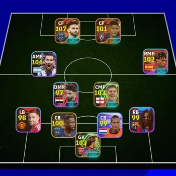 eFootball Accounts Legends & Iconic Players Android|Power 3132|Big Time K.Kvaratskhelia,Bergson|Epic Gerrard,Bojan