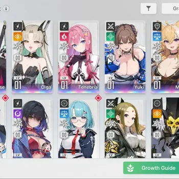 Chaos Zero Nightmare Accounts Global|Lv 54|6 SSR(Rossweisse M3,Olga,Tenebria,Yuki,Magna,Orlea)|Stove|TakeMail(CZN741Z)