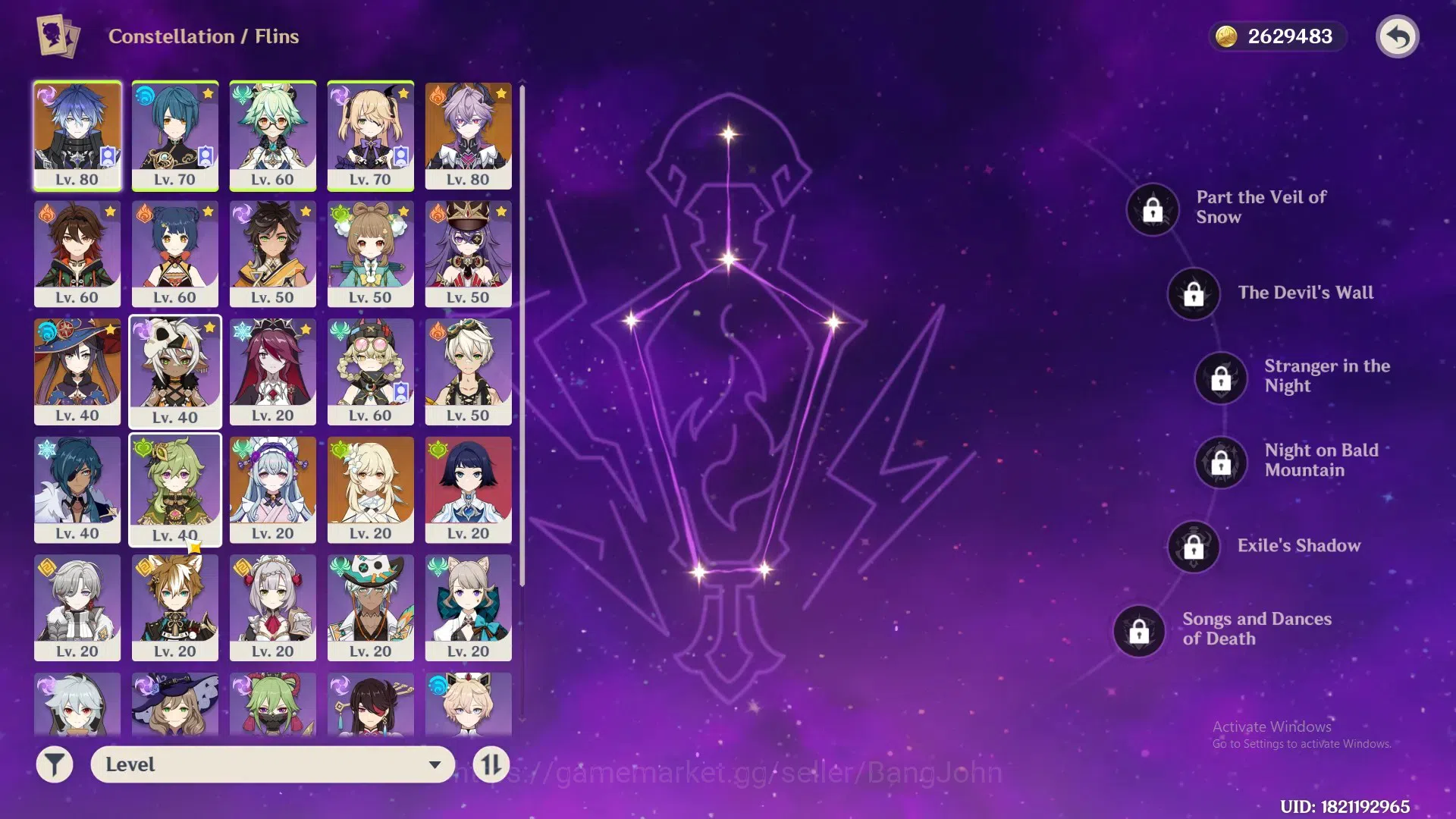 Genshin Impact Accounts ASIA | AR 46 |2 Limited + 2 Standar |[Flins,Durin, image 8