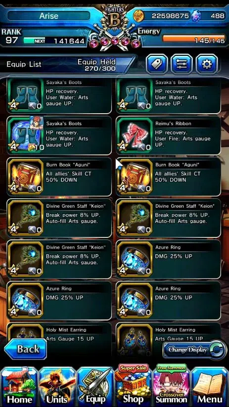 Grand Summoners Accounts Global|Rank 97|29 Ascend+10 TW|[Paladin Roy,H.Inum image 16