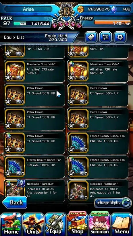 Grand Summoners Accounts Global|Rank 97|29 Ascend+10 TW|[Paladin Roy,H.Inum image 9