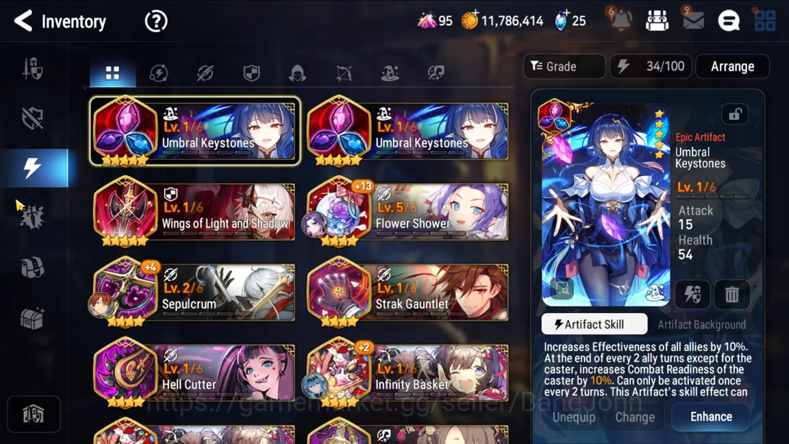 Epic Seven Accounts Global Unverif|5ML(Laika,DDRay,DBSenya,BMHaste,SPP image 12