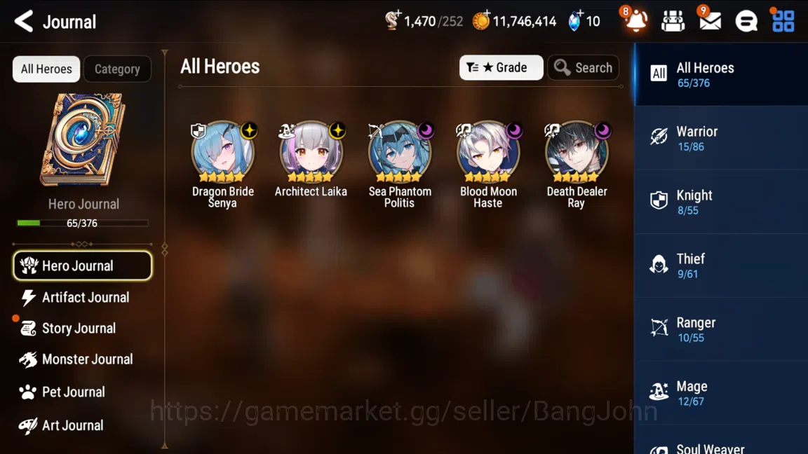 Epic Seven Accounts Global Unverif|5ML(Laika,DDRay,DBSenya,BMHaste,SPP image 3