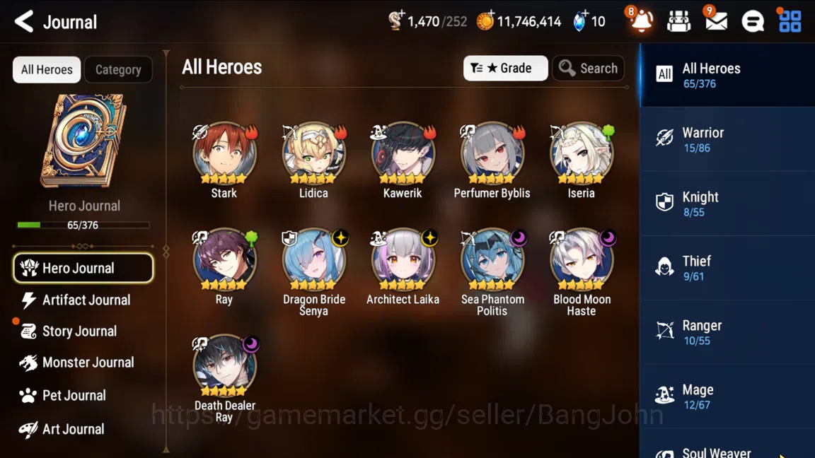 Epic Seven Accounts Global Unverif|5ML(Laika,DDRay,DBSenya,BMHaste,SPP image 4