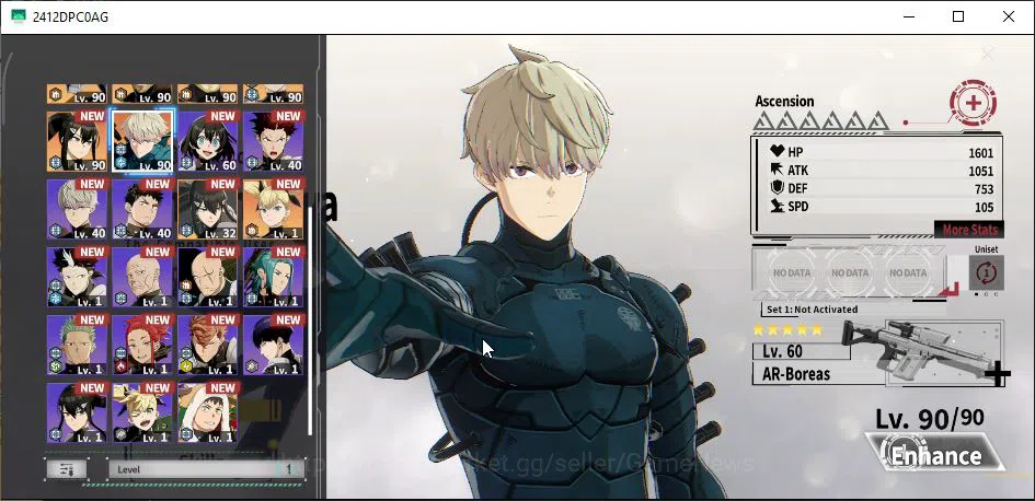 Kaiju No. 8 The Game Accounts [MOBILE] 9 Limit 16 SSR ([Hoshina UF A2,Meixing,Mi image 2