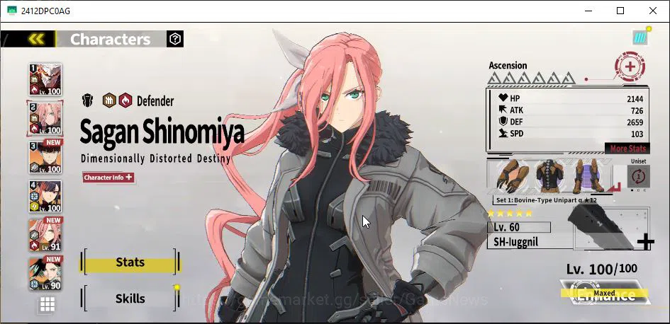 Kaiju No. 8 The Game Accounts [MOBILE] 9 Limit 16 SSR ([Hoshina UF A2,Meixing,Mi image 4