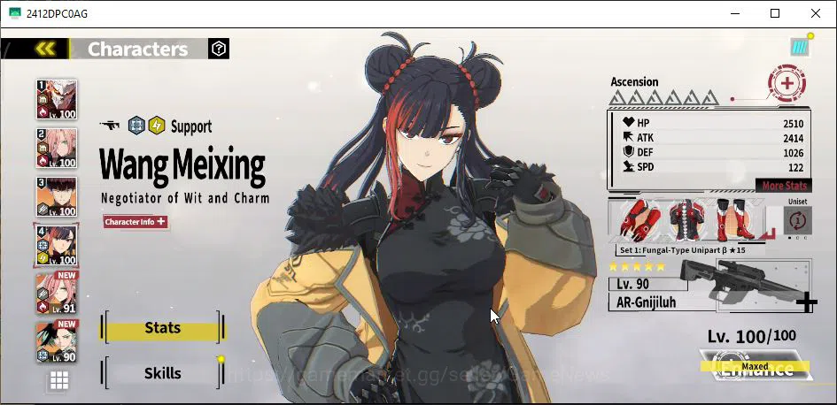 Kaiju No. 8 The Game Accounts [MOBILE] 9 Limit 16 SSR ([Hoshina UF A2,Meixing,Mi image 6