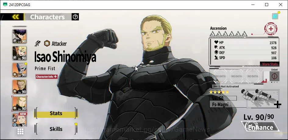 Kaiju No. 8 The Game Accounts [MOBILE] 9 Limit 16 SSR ([Hoshina UF A2,Meixing,Mi image 8