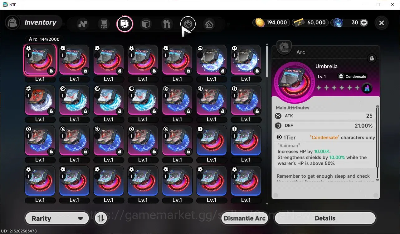 Neverness to Everness Accounts Global SEA|HL 3|1 Limited [ Shinku ]|2 SSR Selector Box|Overcast & Underboss Glider|Selector 10