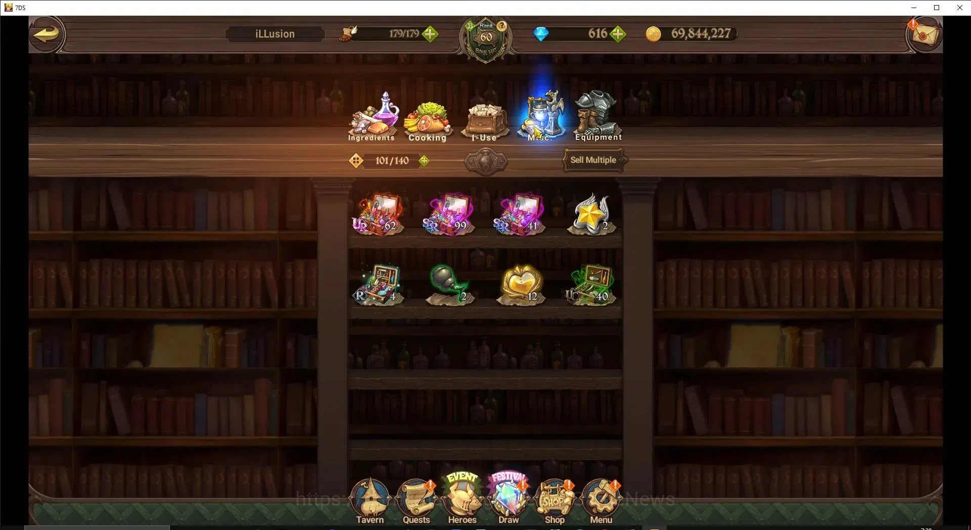 The Seven Deadly Sins: Grand Cross Accounts ASIA|2,3M CC|616 DM+50 LS|5 LR+10 UR|NMeli2/6,Roxy image 17