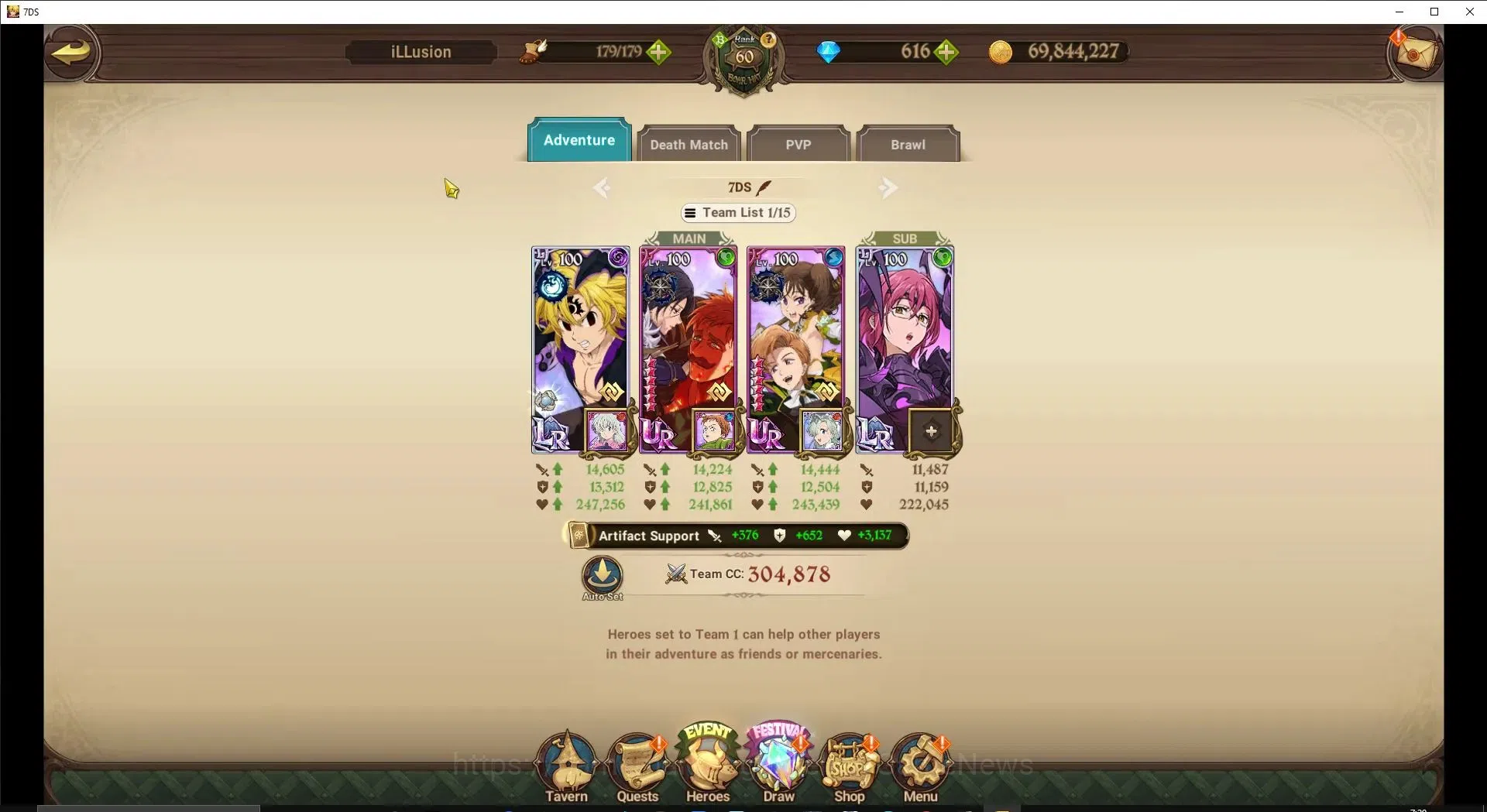 The Seven Deadly Sins: Grand Cross Accounts ASIA|2,3M CC|616 DM+50 LS|5 LR+10 UR|NMeli2/6,Roxy image 9