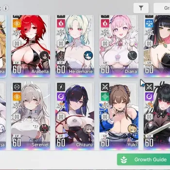Chaos Zero Nightmare Accounts ASIA Well Save Data 3