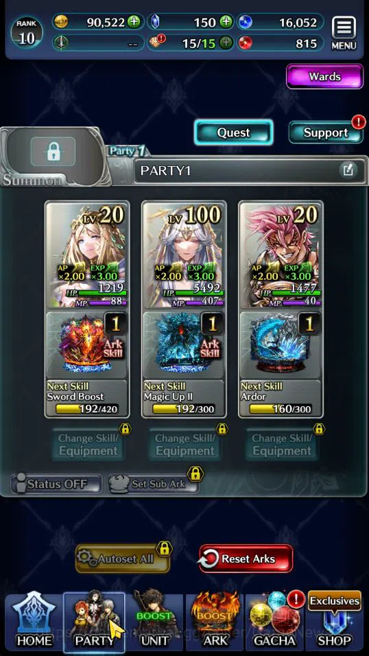 Last Cloudia Accounts Low-End GLOBAL | Rank 10 | Spirit Maiden Sera, Goddess Lilaha, Perfect of God Zero, etc | 2 UR, 5 SSR 3