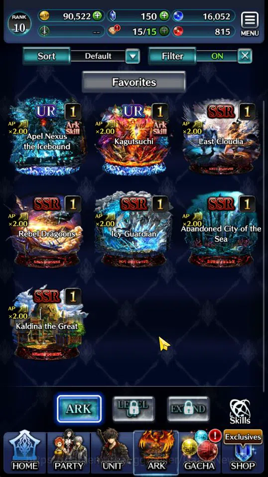 Last Cloudia Accounts Low-End GLOBAL | Rank 10 | Spirit Maiden Sera, Goddess Lilaha, Perfect of God Zero, etc | 2 UR, 5 SSR 4