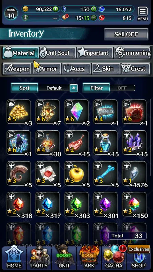 Last Cloudia Accounts Low-End GLOBAL | Rank 10 | Spirit Maiden Sera, Goddess Lilaha, Perfect of God Zero, etc | 2 UR, 5 SSR 8