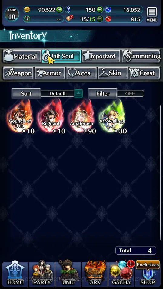 Last Cloudia Accounts Low-End GLOBAL | Rank 10 | Spirit Maiden Sera, Goddess Lilaha, Perfect of God Zero, etc | 2 UR, 5 SSR 9