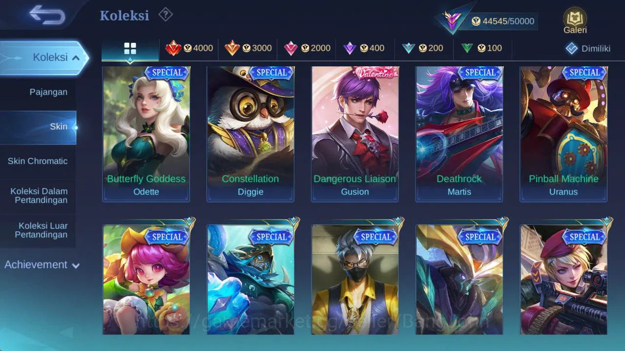 Mobile Legends: Bang Bang Accounts hero 100+, Skin 193 | San rio florin,dragon ling,v image 10