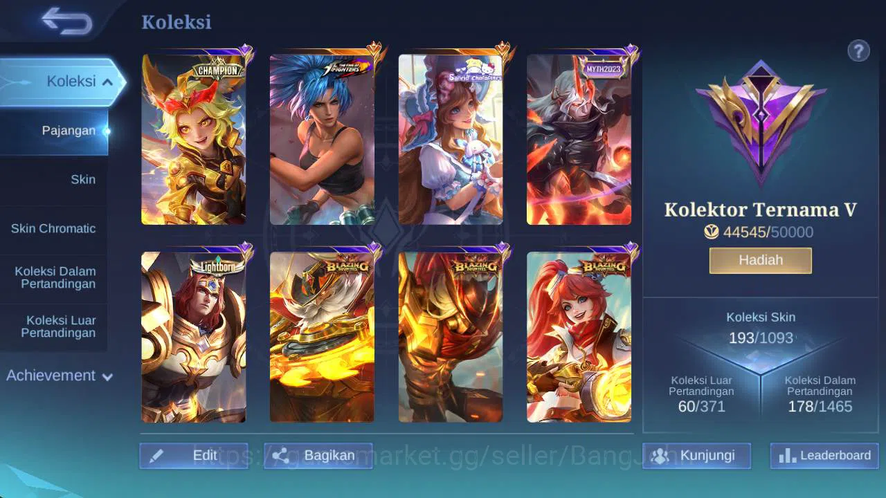 Mobile Legends: Bang Bang Accounts hero 100+, Skin 193 | San rio florin,dragon ling,v image 2