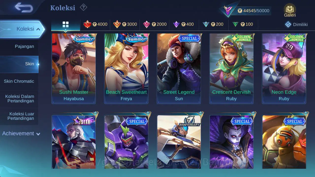 Mobile Legends: Bang Bang Accounts hero 100+, Skin 193 | San rio florin,dragon ling,v image 9