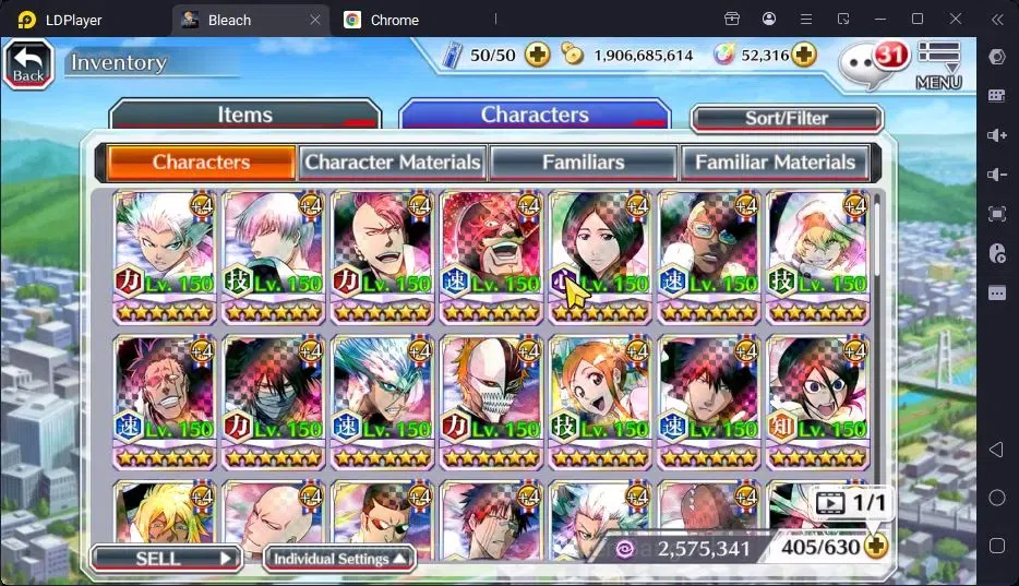 Bleach: Brave Souls Accounts High-End GLOBAL | 52,3K Orb + Completed Story |Ichigo 7TH,Genryusai Fierce Battle,Zangetsu 11