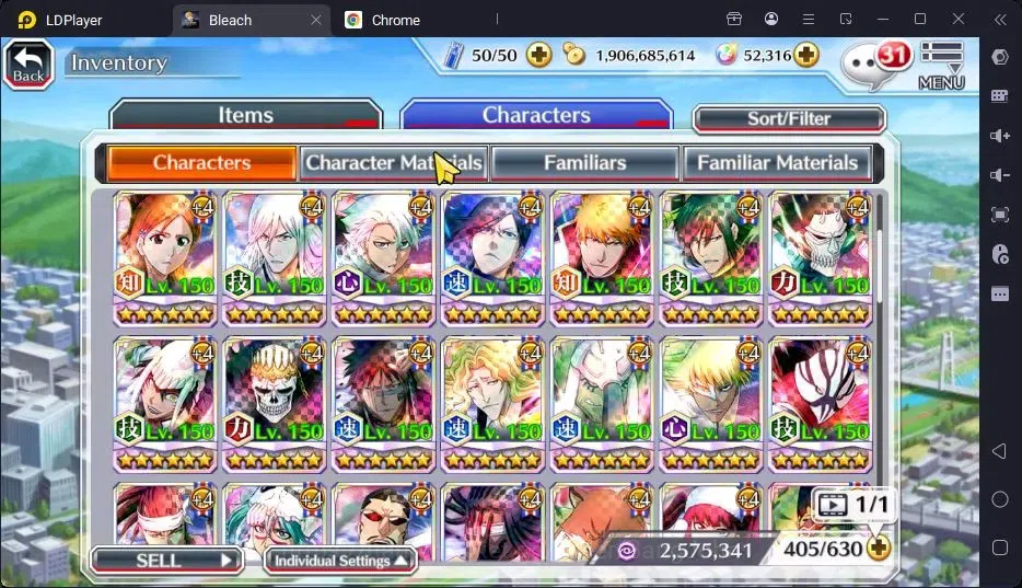 Bleach: Brave Souls Accounts High-End GLOBAL | 52,3K Orb + Completed Story |Ichigo 7TH,Genryusai Fierce Battle,Zangetsu 14