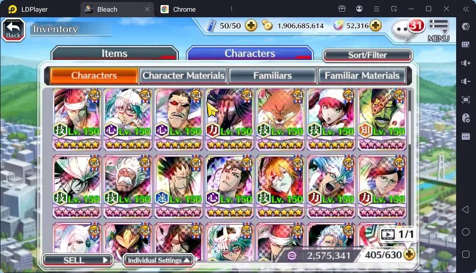 Bleach: Brave Souls Accounts High-End GLOBAL | 52,3K Orb + Completed Story |Ichigo 7TH,Genryusai Fierce Battle,Zangetsu 15