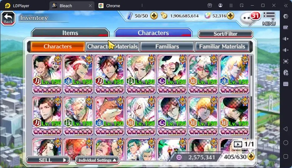 Bleach: Brave Souls Accounts High-End GLOBAL | 52,3K Orb + Completed Story |Ichigo 7TH,Genryusai Fierce Battle,Zangetsu 18