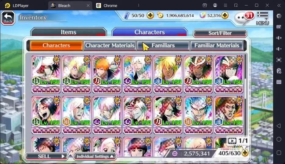 Bleach: Brave Souls Accounts High-End GLOBAL | 52,3K Orb + Completed Story |Ichigo 7TH,Genryusai Fierce Battle,Zangetsu 20