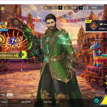 Blood Strike Accounts Collab Skin Asia|6 Ultra(SPIKE Twillight Baron,ETHAN Raid Mask,FN2000 Limbo Lvl 4,KAG-6 Mako,FAL