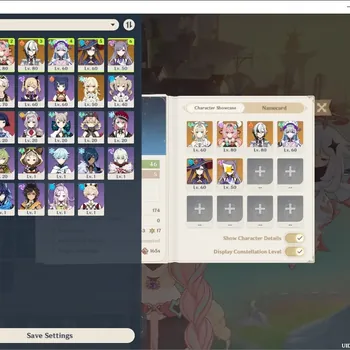 Genshin Impact Accounts Reroll ASIA|AR 46|3 Limited + 1 (*5Weapon)|Vesna,Arlecchino,Varesa & 3 Standard
