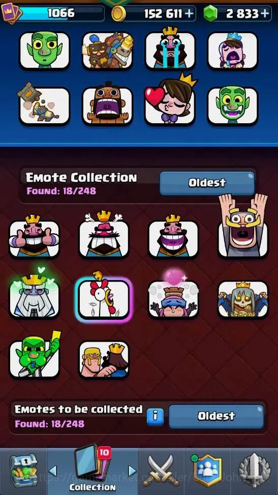 Clash Royale Accounts High-End Global |Trophy 6131|KTL 12| EVO 8 | Hero 2| Legendary Card 14| 2 Champ | Arena 17 | 2833 Gems 7