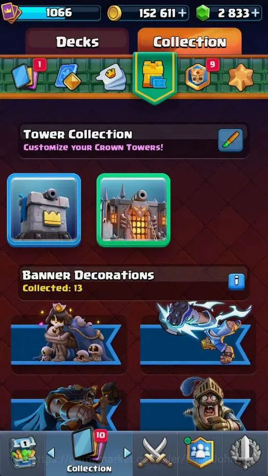 Clash Royale Accounts High-End Global |Trophy 6131|KTL 12| EVO 8 | Hero 2| Legendary Card 14| 2 Champ | Arena 17 | 2833 Gems 8