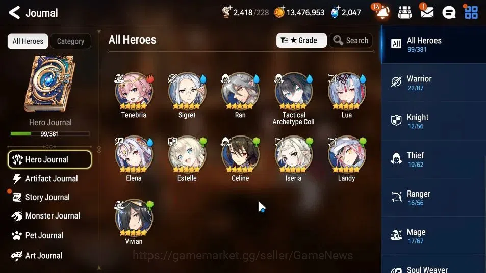 Epic Seven Accounts GLOBAL Unverif|New Era|5 ML(Rhianna&Luciella,Har s image 7