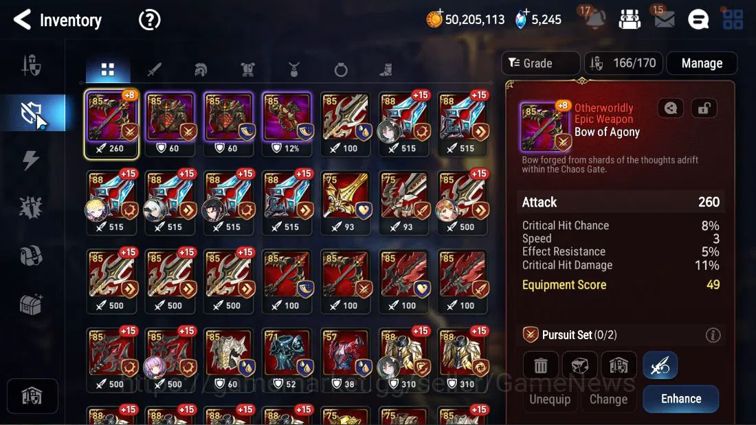 Epic Seven Accounts GLOBAL UNVERIF|NEW ERA|5 ML(EIlynav,BM Haste,CLili image 8