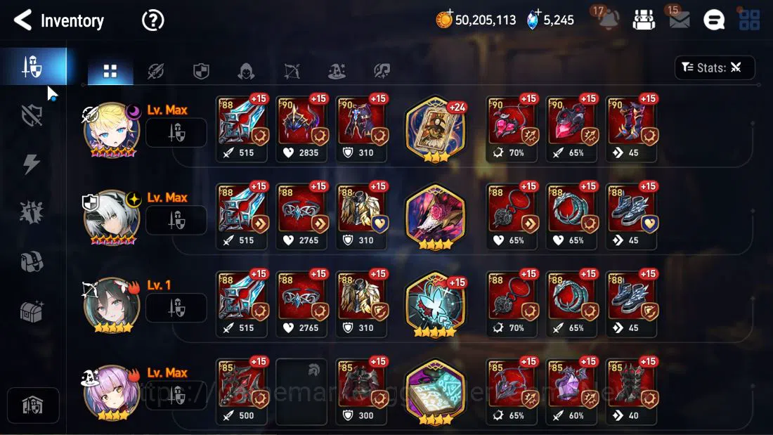 Epic Seven Accounts GLOBAL UNVERIF|NEW ERA|5 ML(EIlynav,BM Haste,CLili image 9