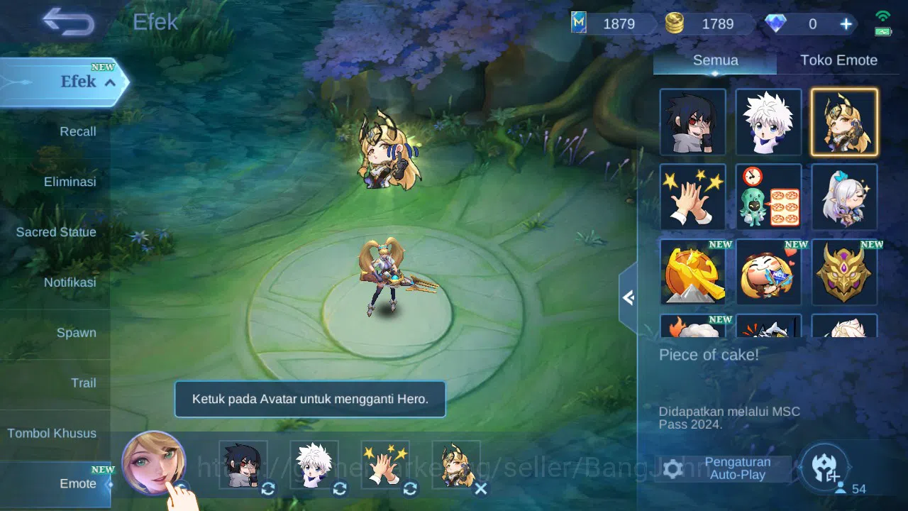 Mobile Legends: Bang Bang Accounts GLOBAL Hero 54 Skin 67 | CC Nata | Lightborn Aluca image 10