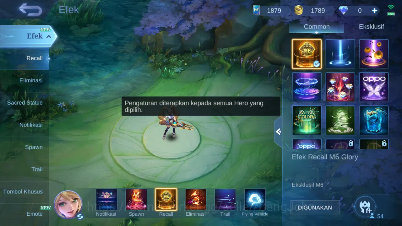 Mobile Legends: Bang Bang Accounts GLOBAL Hero 54 Skin 67 | CC Nata | Lightborn Aluca image 9