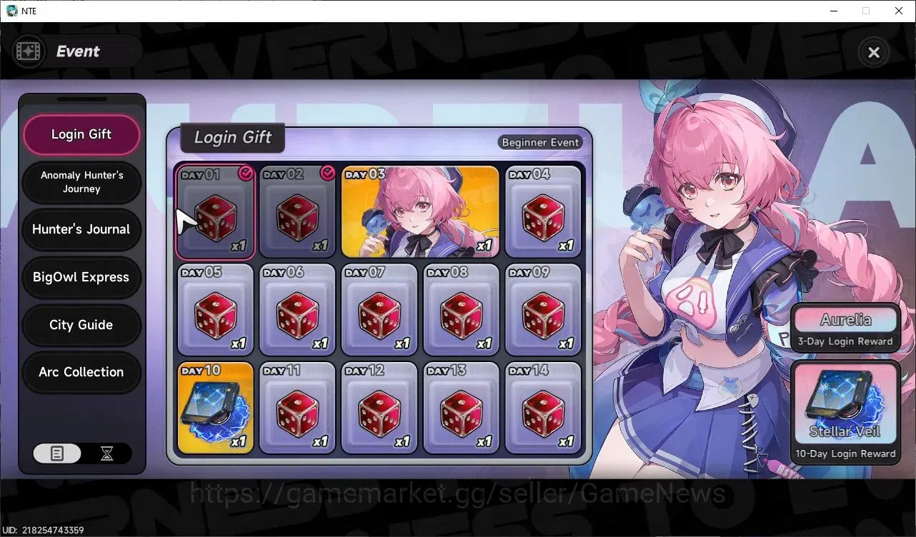 Neverness to Everness Accounts Global EU|HL 14 TL 7|3 SSR Jiuyuan, Sakiri, Daffod image 12