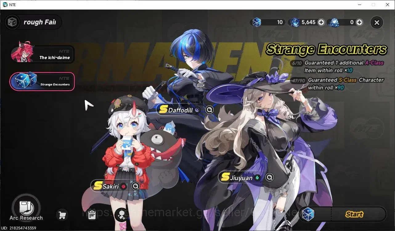 Neverness to Everness Accounts Global EU|HL 14 TL 7|3 SSR Jiuyuan, Sakiri, Daffod image 7