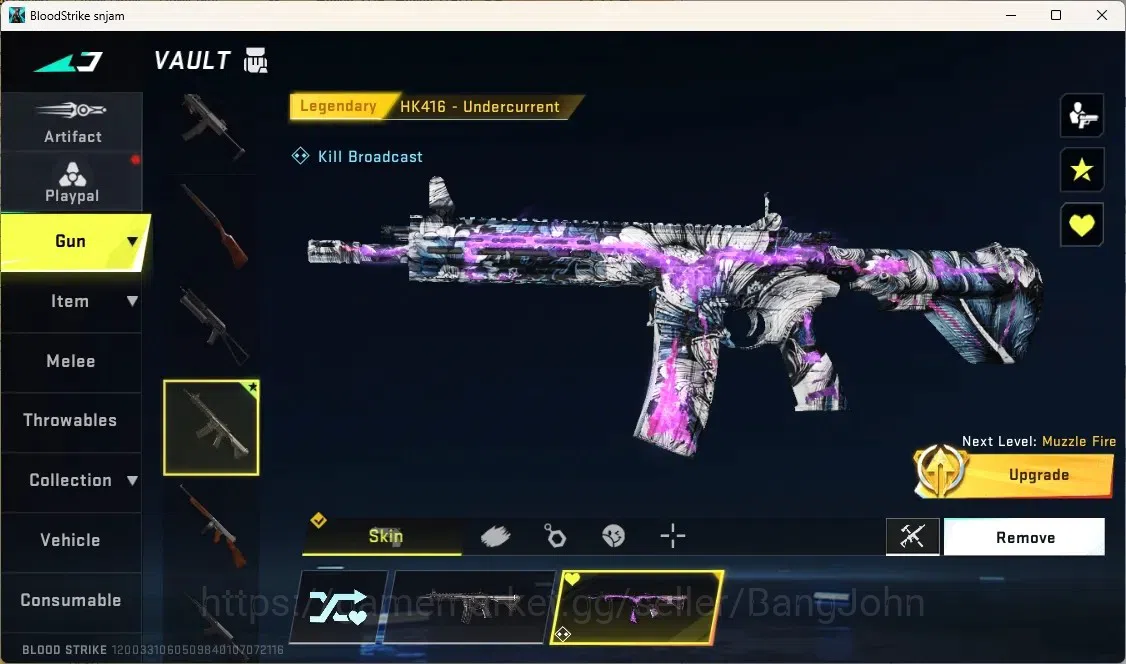 Blood Strike Accounts Others ASIA | Ultra ZERO Nullifier Striker | 1 Legendary Gun |Legendary Skydive Trail Air|Check SS 2