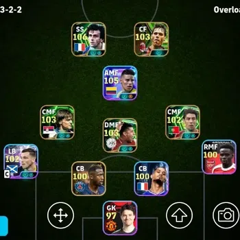 eFootball Accounts Legends & Iconic Players Mobile|PW 3167|New James Rodriguez Big T,Michel Platini Epic,Dragan Stojkovic
