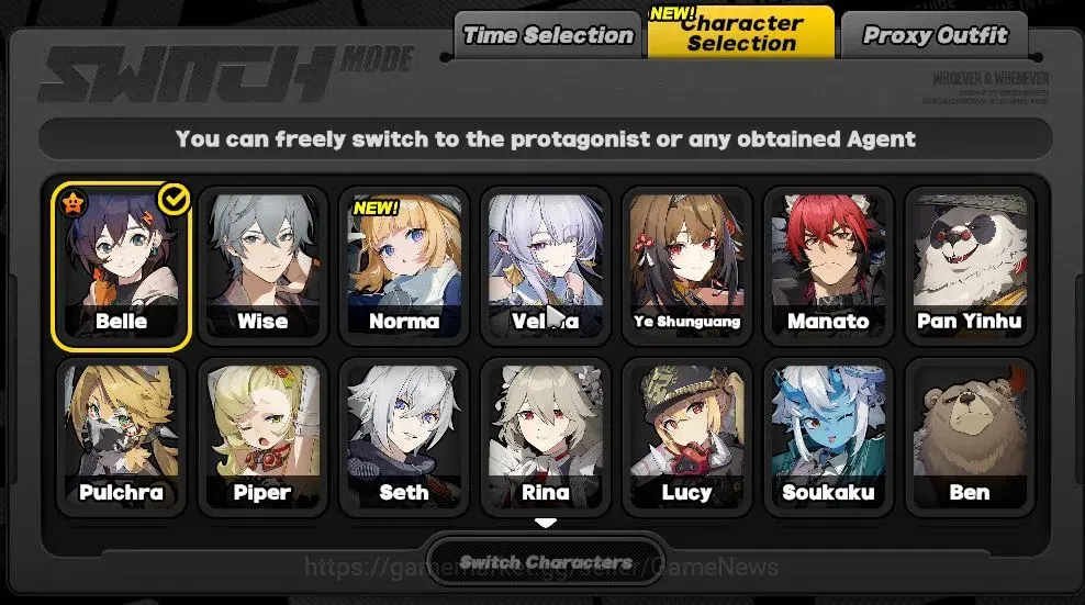 Zenless Zone Zero Accounts Others NA|IK 47|S1 CH5|3 Limited (Norma,Velina,YeshunGuang)+3 STD[Lycaon,Rina,Soldier11]|5 S 2
